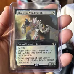 Illustrious Wanderglyph X1 Mtg Lost Caverns Of Ixalan Commander Nm Foil Extended - Image 1
