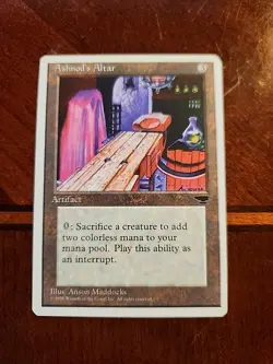 MTG Ashnod's Alter Artifact - Chronicles 1995 NM - Image 1