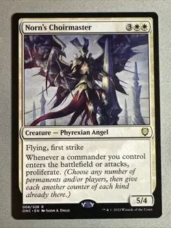 MTG / Norn's Choirmaster / ONC / #8 / Regular / Rare / NM - Image 1