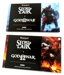 God of War Norse AND Greek, Secret Lair Tradition Foil Sealed MTG - Image 1