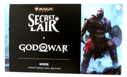 God of War Norse AND Greek, Secret Lair Tradition Foil Sealed MTG - Image 2