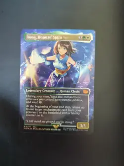 Yuna, Hope of Spira (Borderless) (Chocobo Track Foil) Final Fantasy Foil - Image 1