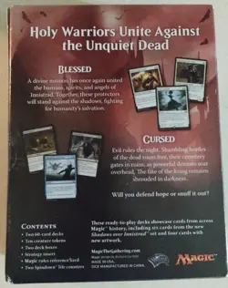 Magic the Gathering (MTG) Blessed vs. Cursed Duel Decks sealed - Image 2