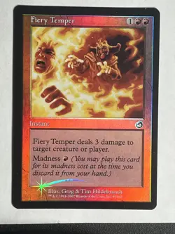 MTG - Fiery Temper - Torment - Foil En (LP) - Image 1