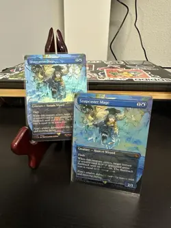 Snapcaster Mage (Borderless) (Chocobo Track Foil) Commander: Final Fantasy Foil - Image 3