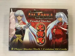 InuYasha Fuedal 2 Player Starter Deck 110 Cards Box Factory Sealed 630509995172 - Image 1