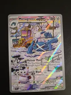 Metagross 178/162 - Illustration Rare Temporal Forces Pokemon NM - Image 1