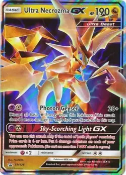 1x (P) Ultra Necrozma GX - SM126 - SM Black Star Promo Promos Pokemon - Image 1