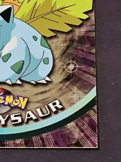 1999 Topps TV Series #02 Ivysaur Holo Pokemon Foil Blue Label - Image 4
