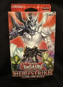 2015 YUGIOH [1st Edtion] HERO STRIKE STRUCTURE DECK FACTORY SEALED NEW - Image 1