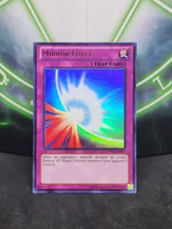 Yugioh Mirror Force DPYG-EN027 Ultra Rare NM - Image 1