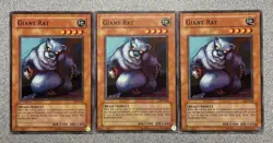 Giant Rat SYE-020 (x3) Starter Deck: Yugi Evolution Unlimited Edition MP - Image 1