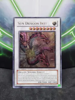 Yugioh Sun Dragon Inti ABPF-EN042 Ultimate Rare 1st Edition VLP - Image 1