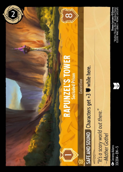 Rapunzel's Tower - Secluded Prison #33 Uncommon | Lorcana: Shimmering Skies Card - Image 1
