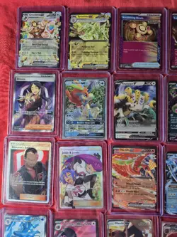 Pokemon Tcg 20 Ultra Rare Card Lot Gx Ex V Full Art Traniers Ace Unplayed VIII - Image 2