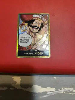 DON!! Card (Gol.D.Roger) (Gold) Carrying On His Will Foil - Image 1
