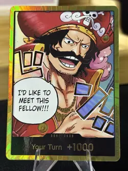 One Piece TCG Gol.D.Roger GOLD DON!! Card (OP-13) English NM/M - Image 1
