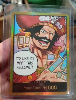 One Piece DON!! Card (Gol.D.Roger) (Gold) Carrying On His Will Foil - Image 1