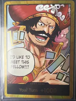 DON!! Card (Gol.D.Roger) (Gold) Carrying On His Will Foil - Image 1