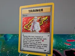 Pokemon TCG Blaine Gym Challenge Holo Rare Card 17/132 NM - Image 2