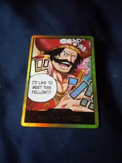 One Piece Gol.D.Roger GOLD DON!! Card (OP-13) English - Image 1