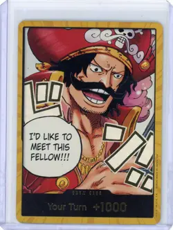 One Piece CCG - Gol.D.Roger GOLD DON!! Card - Carrying On His Will OP-13 English - Image 1