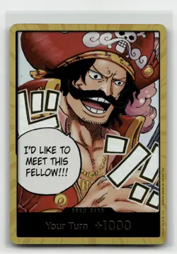 DON!! Card (Gol.D.Roger) (Gold) Foil DON!! Carrying On His Will - Image 1