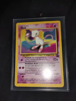 Pokemon TCG Mew 1995-1998 Promo Card 50HP Basic - Image 1