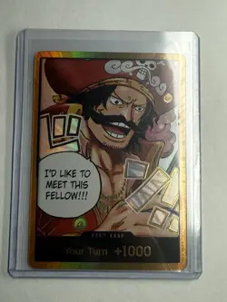 One Piece Gol.D.Roger GOLD DON!! Card (OP-13) English - Image 1