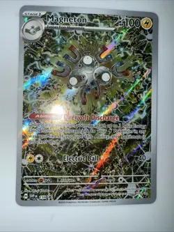 2024 Pokemon Card TCG Magneton SVP 159 Full Art Black Star Promo IR Holo - NM - Image 1