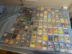 Big Pokemon Card Lot - 23 Graded, 85 Ungraded. 1st Edition Charizard & More - Image 1