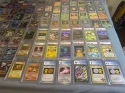 Big Pokemon Card Lot - 23 Graded, 85 Ungraded. 1st Edition Charizard & More - Image 2