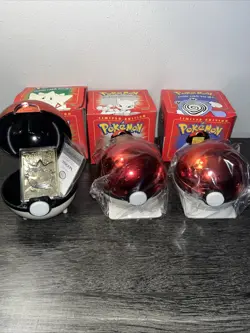 1999 Pokemon Gotta Catch'em All 23k Plated Trading Cards Togepi Poliwhirl Mewtwo - Image 1