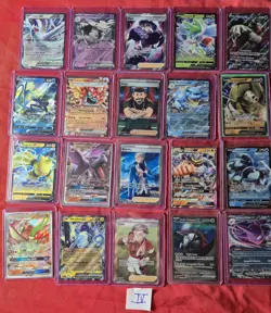 Pokemon Tcg 20 Ultra Rare Card Lot Full Art Gx Ex V Unplayed IV - Image 1