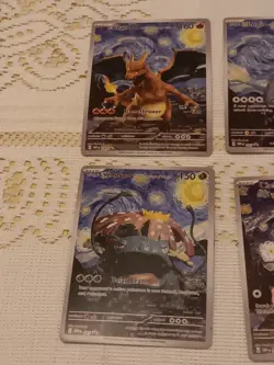 6 Pokemon x Van Gogh Black Star Promo ACG Art Card - Image 2