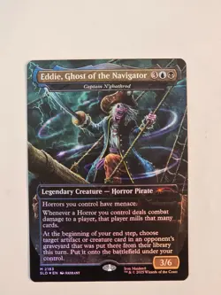 Eddie, Ghost of the Navigator - Captain N'ghathrod (Rainbow Foil) Secret Lair NM - Image 1
