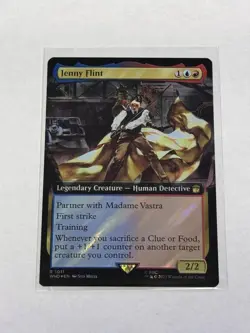 Jenny Flint Extended Art Surge Foil Universes Beyond: Doctor Who Foil #1011 MTG - Image 1