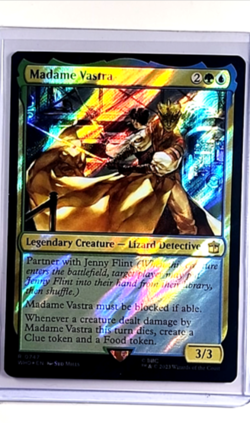 2023 MTG Magic The Gathering WHO Doctor Who Surge Foil #747 Madame Vastra - Image 1