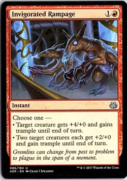 Invigorated Rampage U Aether Revolt 86 LP Magic - Image 1