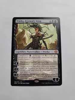 MTG - Vraska, Betrayal's Sting _ ONE _ Regular Mythic #115 - Image 1