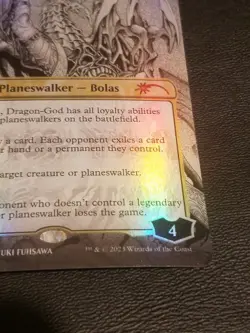 Nicol Bolas, Dragon-God *FOIL Borderless* [SLD] Secret Lair Drop - Image 4