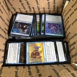 8lbs Of Bulk Magic The Gathering Uncommon/Commons/Lands/Tokens/Foils/Non-Foils - Image 1