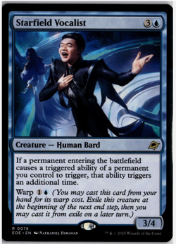 MTG #0078 Starfield Vocalist (EOE) Edge of Eternities - Image 1