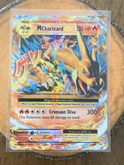 2016 Pokemon XY Evolutions Mega Charizard Holo #13/108 - Image 1