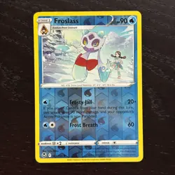 Froslass 043/195 Pokemon Silver Tempest Sword & Shield Reverse Holo Rare NM - Image 1
