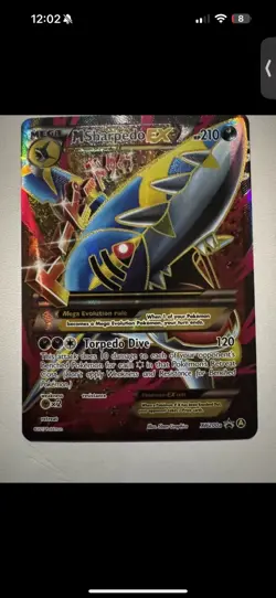 M Sharpedo EX *PROMO* XY200a HOLO Pokemon TCG Alternate Art - Image 4