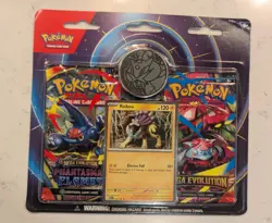 NEW Pokemon Mega Evolution & Phantasmal Flames 2-Pack Blister Sealed - Raikou - Image 1