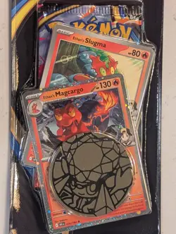 Pokemon PHANTASMAL FLAMES Blister [2 Pack Set] - Promo's Greedent & Magcargo 2 - Image 3