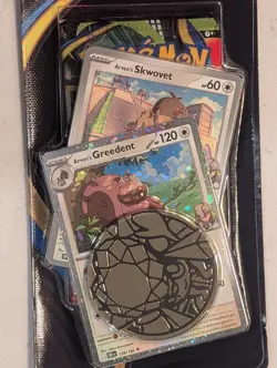Pokemon PHANTASMAL FLAMES Blister [2 Pack Set] - Promo's Greedent & Magcargo 2 - Image 4