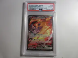 PSA 10 Rocket's Moltres EX Special Illustration Rare Destined Rivals Pokemon - Image 1